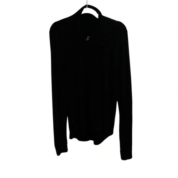 Varley Black Cowl Neck Long Sleeve Pullover Size Small - Picture 2 of 8
